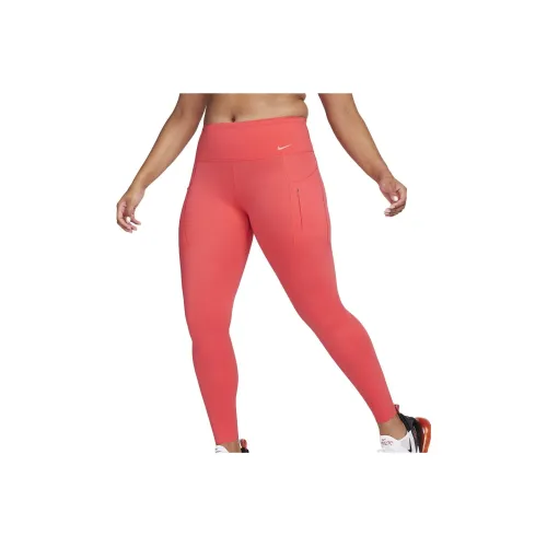 Nike Go Women's Firm-Support Mid-Rise Full-Length Leggings With Pockets
