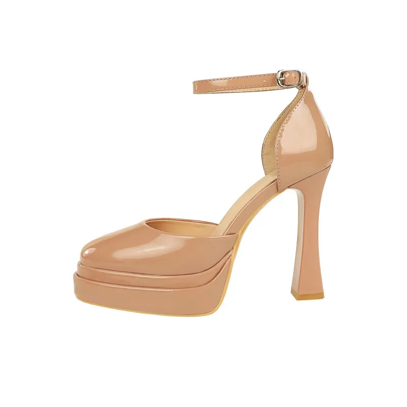 YAFEI XUANYU Chunky Heel High Heels Women's-7