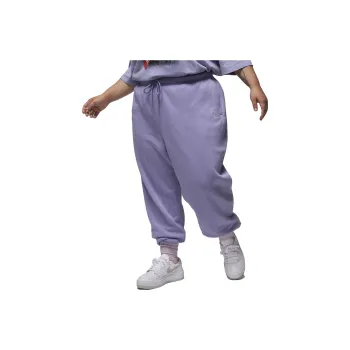 Jordan Brooklyn Fleece Knitted Sports Pants Women's Light Purple