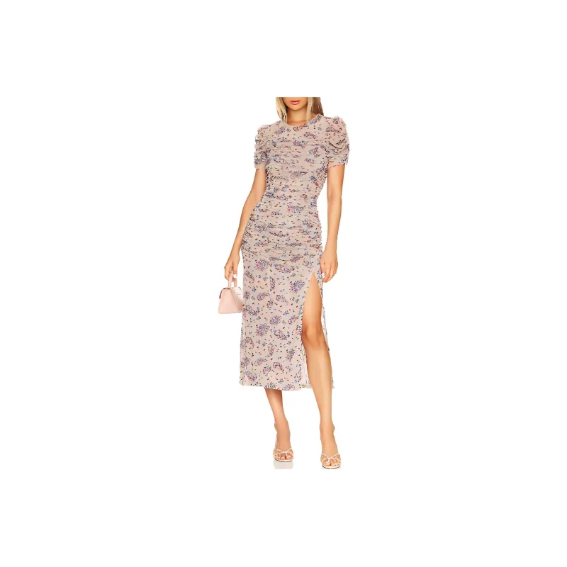 FREE PEOPLE Short-Sleeved Dresses Women's Multicolor-0
