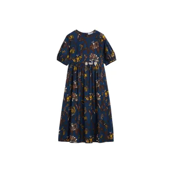 'S MAX MARA Short Sleeved Dresses Women's Blue