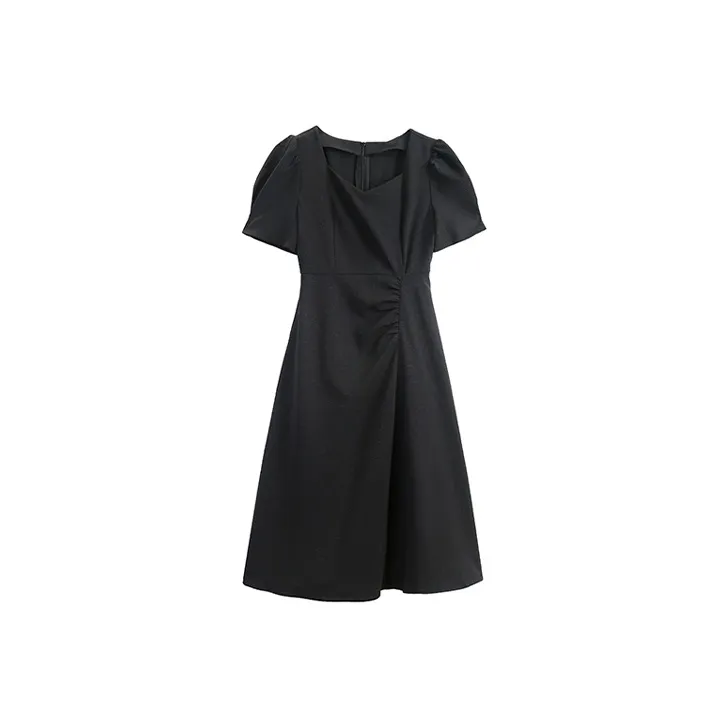 ETSE Short Sleeved Dresses Women's Black-0