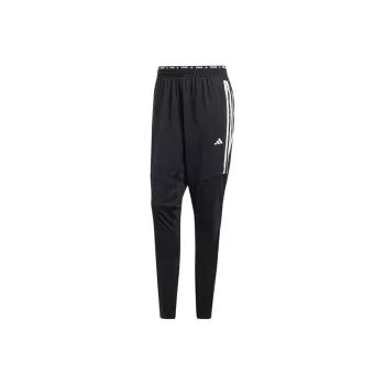 Adidas Own The Run 3 Stripes Joggers Knitted Sports Pants Women's Black