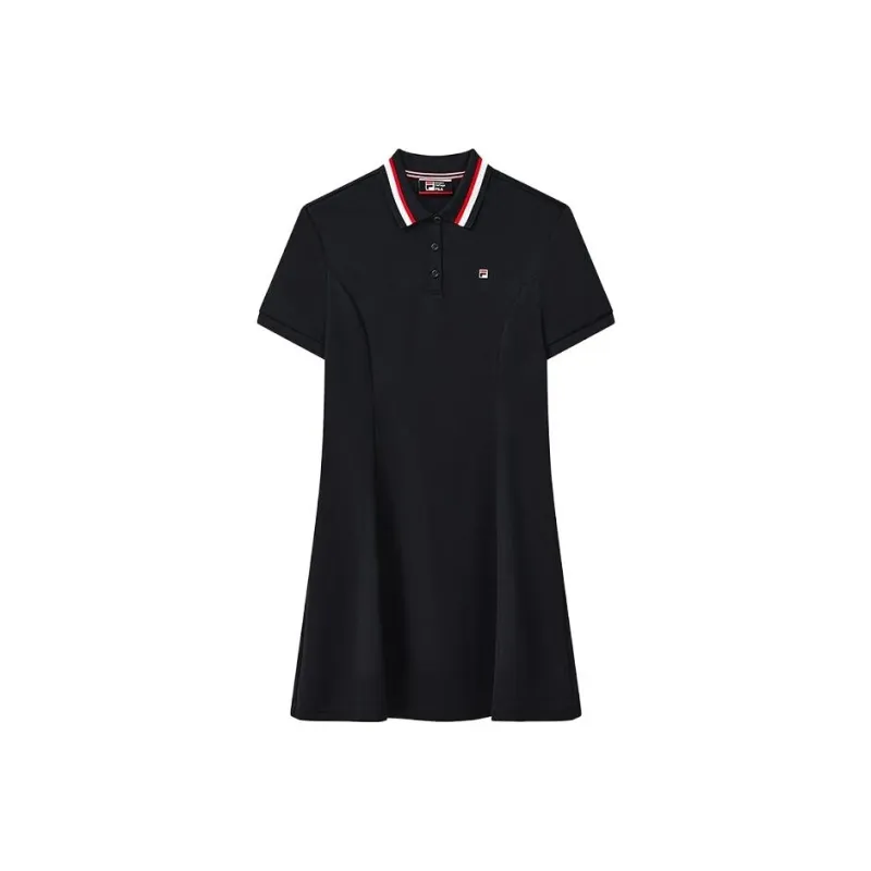 FILA Short Sleeved Dress Women's Legend Blue-0