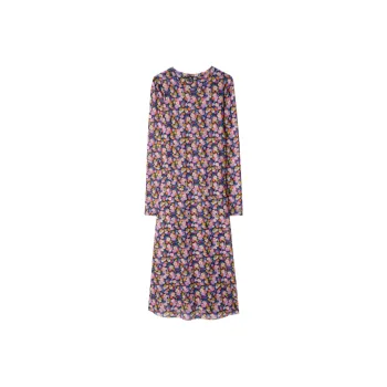 Paul Smith Long-Sleeved Dresses Women's Pink