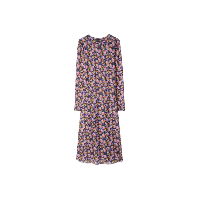 Paul Smith Long-Sleeved Dresses Women's Pink-0