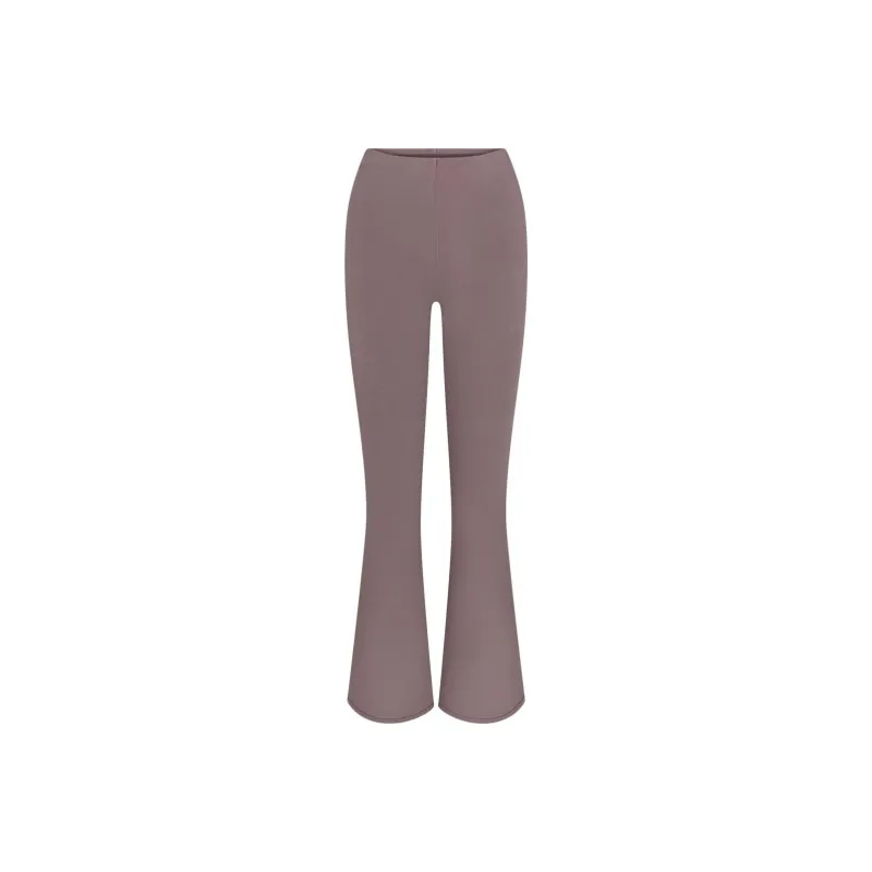 SKIMS SS24 Summer Collection OUTDOOR HIGH WAISTED FLARE LEGGING Casual Pants Women's ZINC/Zinc-0