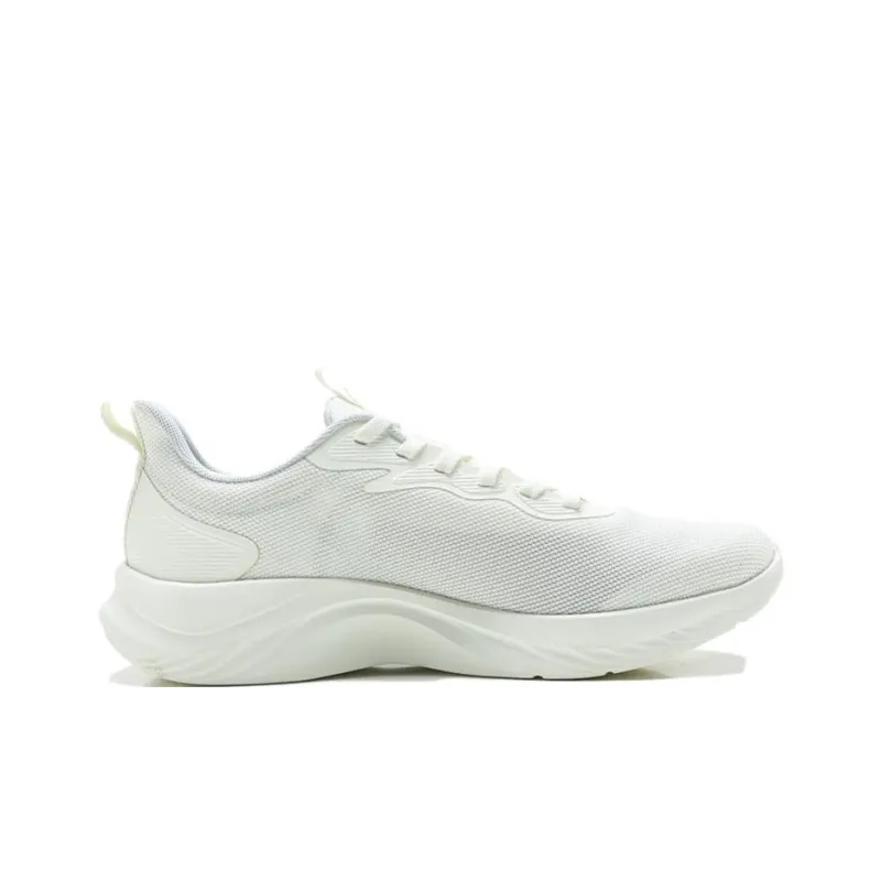 QIAODAN Slip Resistant, Abrasion Resistant, Breathable Low Top Casual City Commute Running Shoes Men's Misty Yarn Blue-1