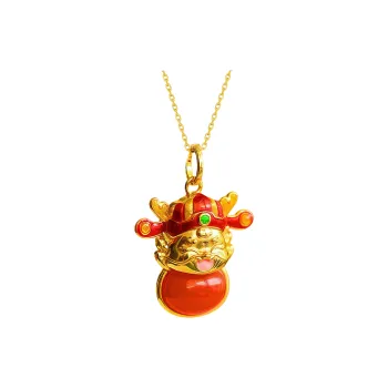 KOYOOME Natural Chalcedony Necklaces Unisex