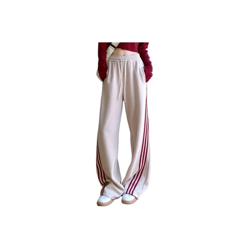 FORLOVENANCY High Rise Versatile Slimming Elastic Cuff Sweatpants With Loose Fit Women's-3