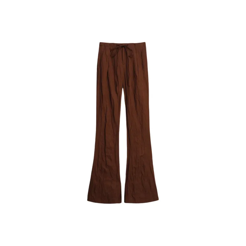 ZARA Casual Pants Women's Brown-0