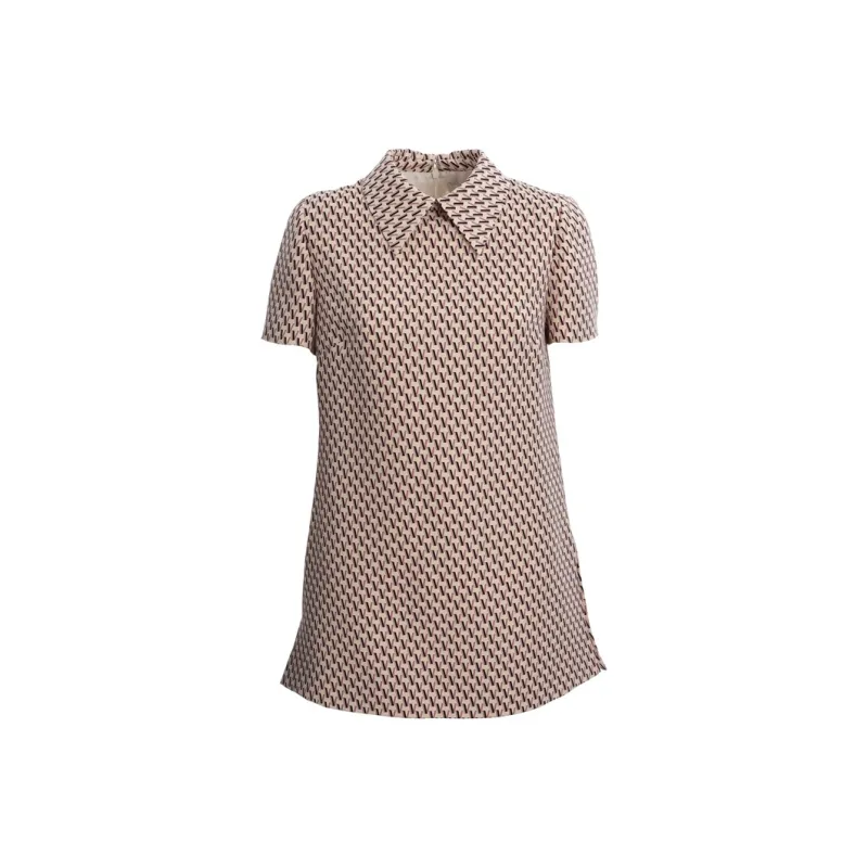 Valentino Short-Sleeved Dresses Women's Pink-0