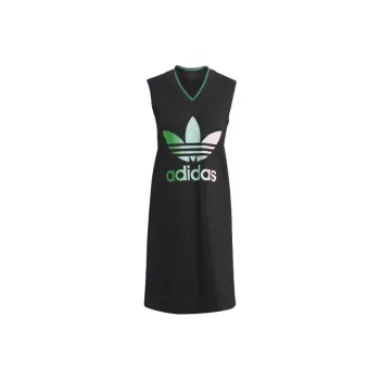 Adidas Originals Adicolor 70s V Neck Dress