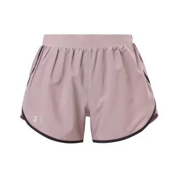 Under Armour Casual Shorts Women's Lead Gray Purple