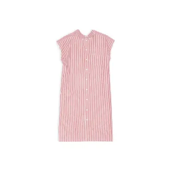 Balenciaga Short-Sleeved Dresses Women's Deep Red