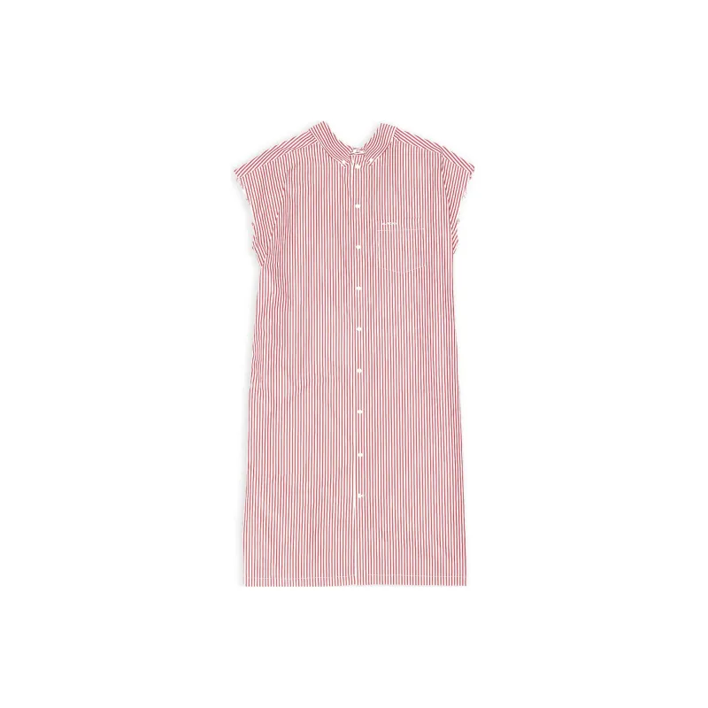Balenciaga Short-Sleeved Dresses Women's Deep Red-0