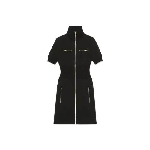 GUCCI High neck Zip up Minidress