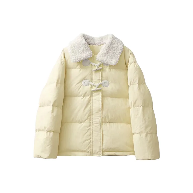 Alxnan Puffer Jacket Women's Yellow/Red-18