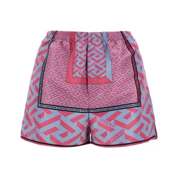 VERSACE Casual Shorts Women's Pink