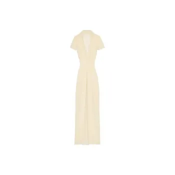 Jacquemus Short Sleeved Dress Women's Light Yellow