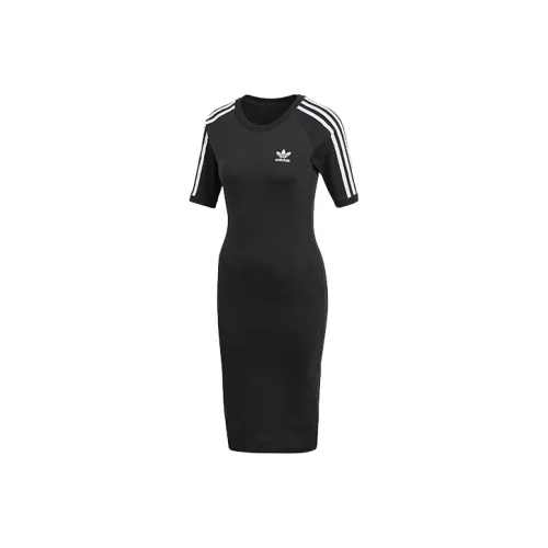 Adidas Originals Short Sleeved Dress Women
s Black