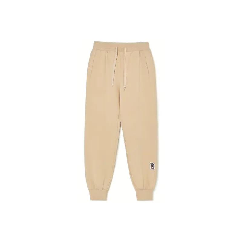 MLB Knitted Sports Pants Women's Light Sandy Brown-0