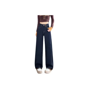 SITOL Jeans Women's Single Denim Blue