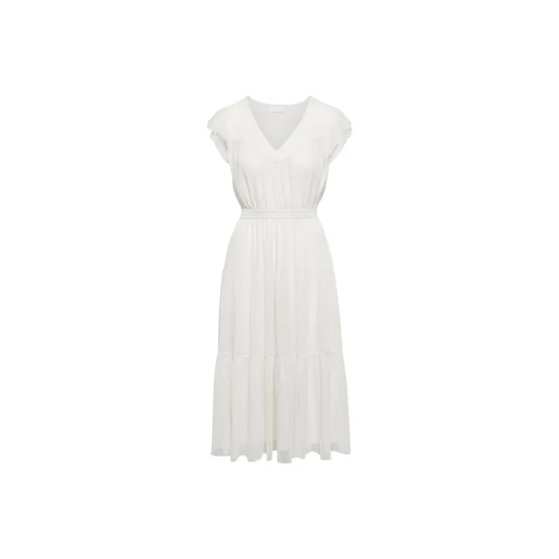 ARITZIA Little Moon Taverna Dress Short-Sleeved Dresses Women's Light Birch/Light Birch-0