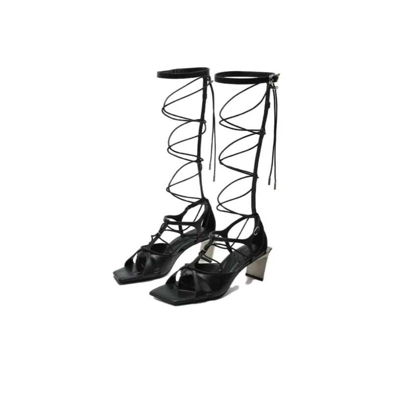 DAPHNE LAB Candy Series Roman Sandals 6cm Women's-1