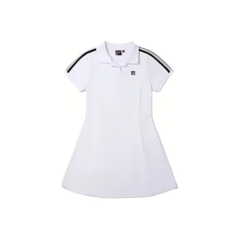 FILA Short-Sleeved Dresses Women's White