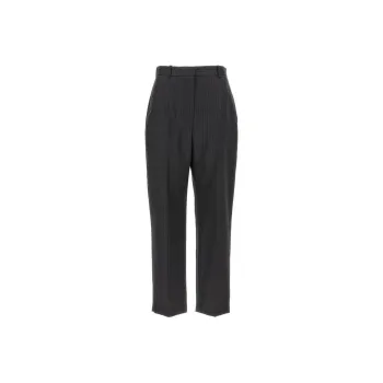 Alexander McQueen Straight-Leg Pinstripe Tailored Pants
