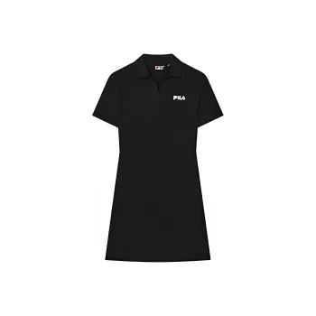 FILA Short Sleeved Dress Women's Jet Black