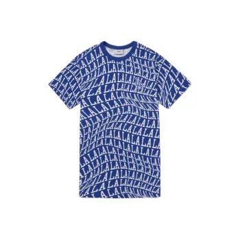 MLB LA DODGERS Short Sleeved Dresses Women's Blue