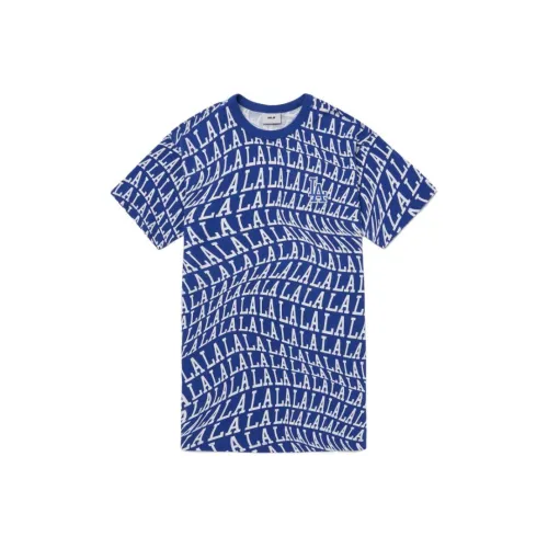 MLB LA DODGERS Short Sleeved Dresses Women's Blue