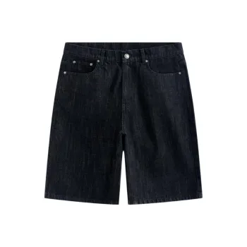 Ed Hardy SS25 Denim Shorts Men's Black
