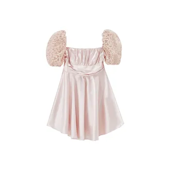 BloominGirls Short-Sleeved Dresses Women's Rose Gold