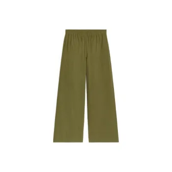 ARKET Casual Pants Women's Khaki Green