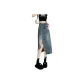Vintage Blue Cropped