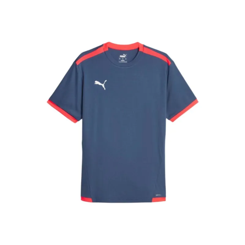 PUMA Teamliga T Shirt Men's Blue-0