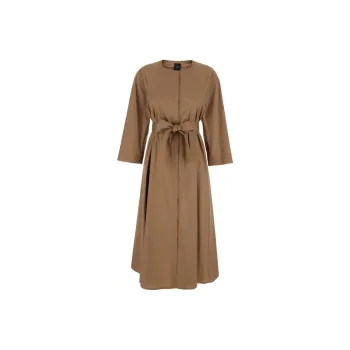 BE PLAIN Long-Sleeved Dresses Women's Beige