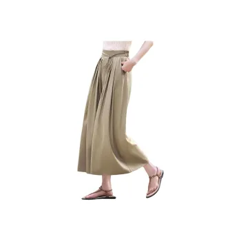 XWI SS24 Casual Pants Women's Gray Pea Green