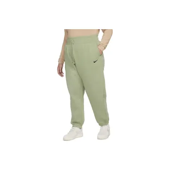 Nike Sportswear Phoenix Fleece Knitted Sports Pants Women's Oil Green