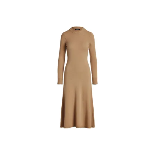 Polo Ralph Lauren Long-Sleeved Dresses Women's Brown