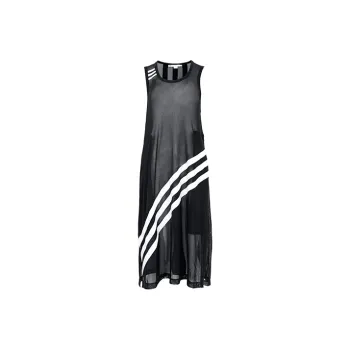 Y 3 Sleeveless Dresses Women's Black