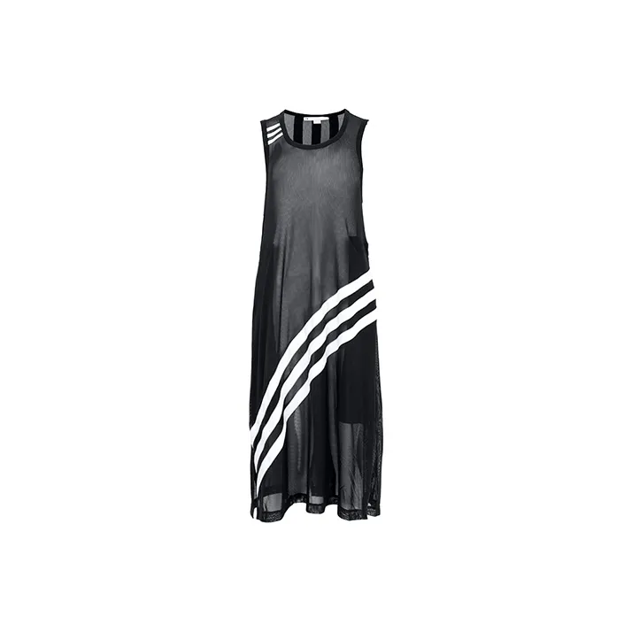 Y 3 Sleeveless Dresses Women's Black-0