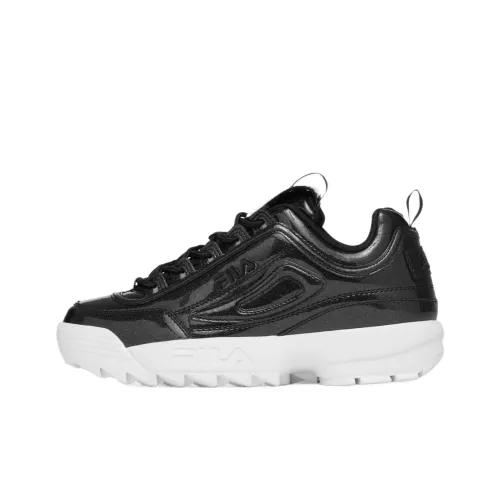 FILA Disruptor 2 Low Top Casual Shoes Women's Black