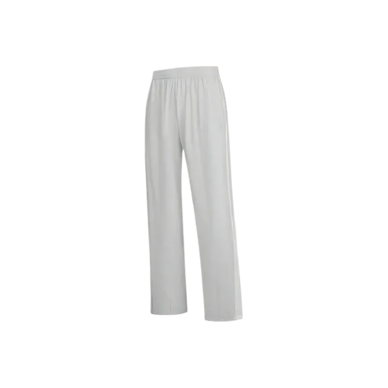 QIAODAN Casual Pants Women's Ice Clear Gray Jordan White-0