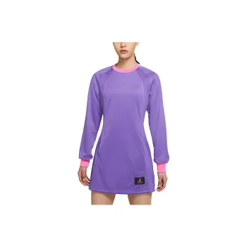 JORDAN Long Sleeved Dresses Women's Subtle Purple Pink