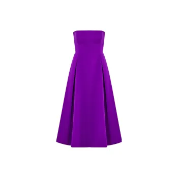DIOR SS23 Sleeveless Dress Women's Purple