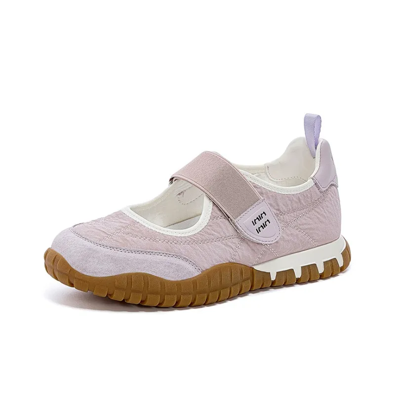 JOSINY Casual Shoes Women's Low Top Ecru/Light Purple-1